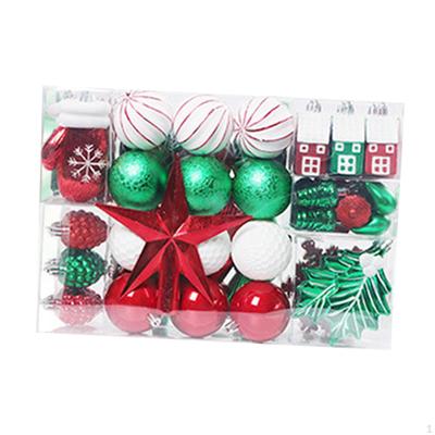 88 X Christmas Tree Decorations Poinsettia Topper Decorative Baubles for Spring
