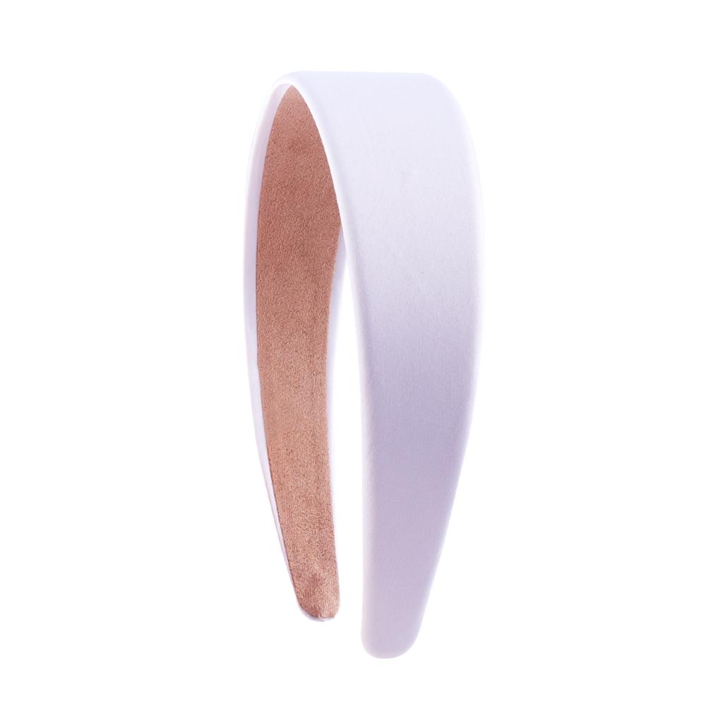 Satin Headbands 1.5in Plain Headband Non-slip Hair Headband Colorful DIY Wide Headbands for Women and Girls Hairbands
