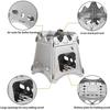 Oem Camping Wood Stove Folding Lightweight Stainless Steel Wood Burning Stoves Portable Backpacking Stove For Outdoor Picnic