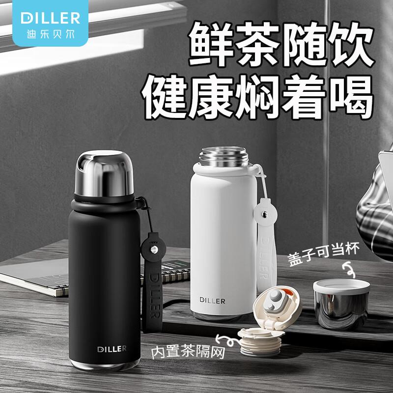 DILLER D9309 Stainless Steel Thermos Bottle, 580ml