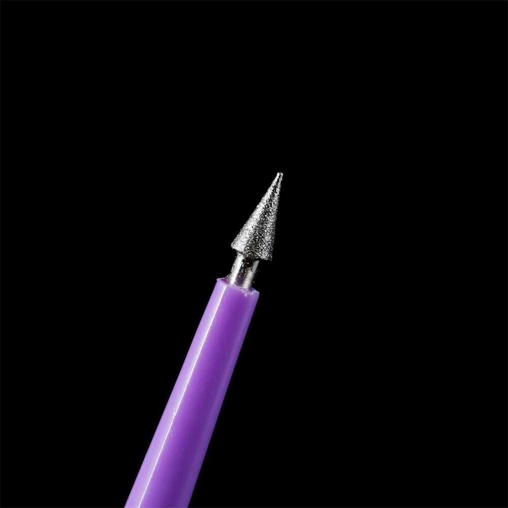 1set Diamond Tipped Sets Beading Hole Enlarger Tools Diamond Pearl Glass Beads Needle File Reaming File Reamer Jewelry Tools