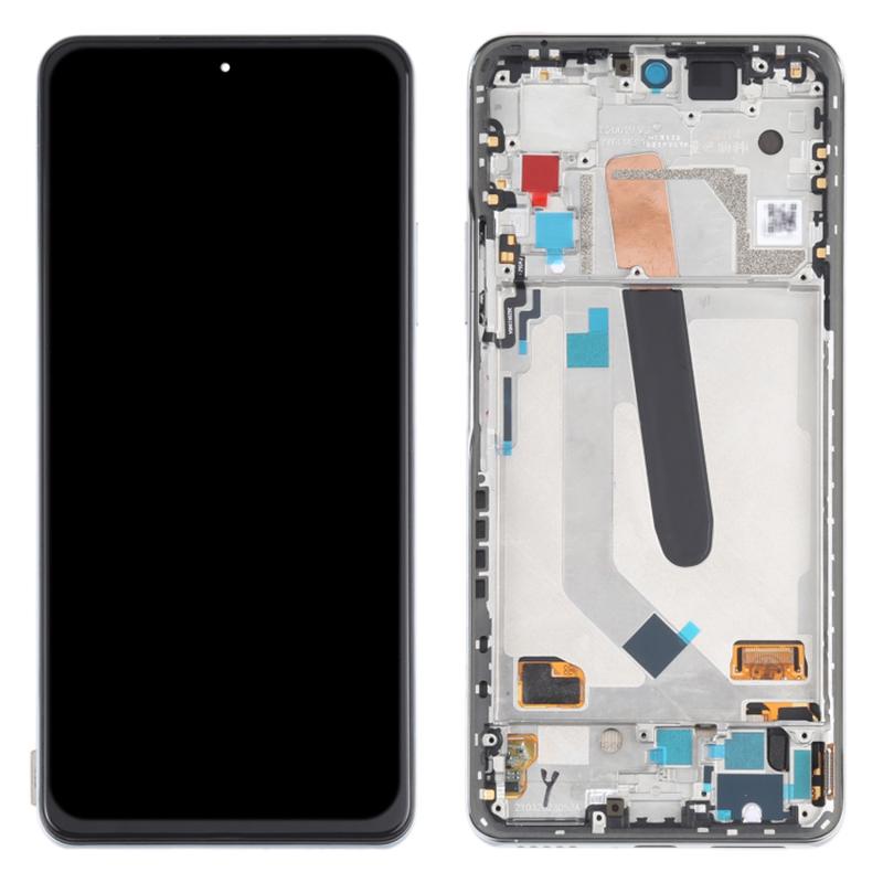 

Grade S LCD Screen and Digitizer Assembly+Frame Replace Part (without Logo) for Xiaomi Redmi K40/K40 Pro/K40 Pro+/Mi 11i/Poco F3 Silver