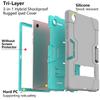 Shockproof Silicone PC Back Cover With Kickstand Galaxy Tab A8 10.5 X205 X200 Multi-Color Options