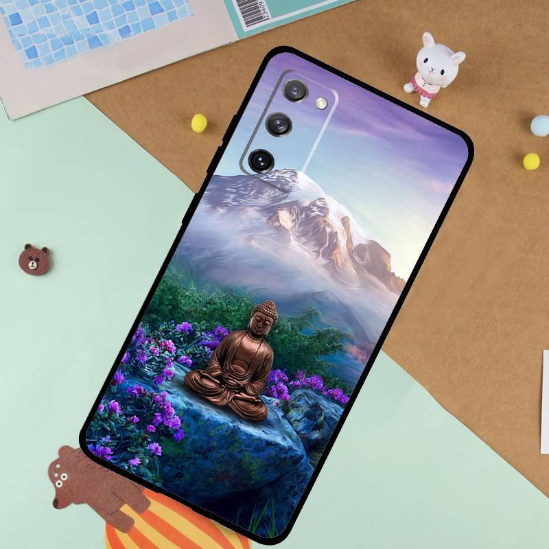 Buddha Budha Soft Case For Samsung Galaxy S25 Ultra S9 S10 S20 FE S21 S22 S23 Plus S24 Ultra Funda Cover