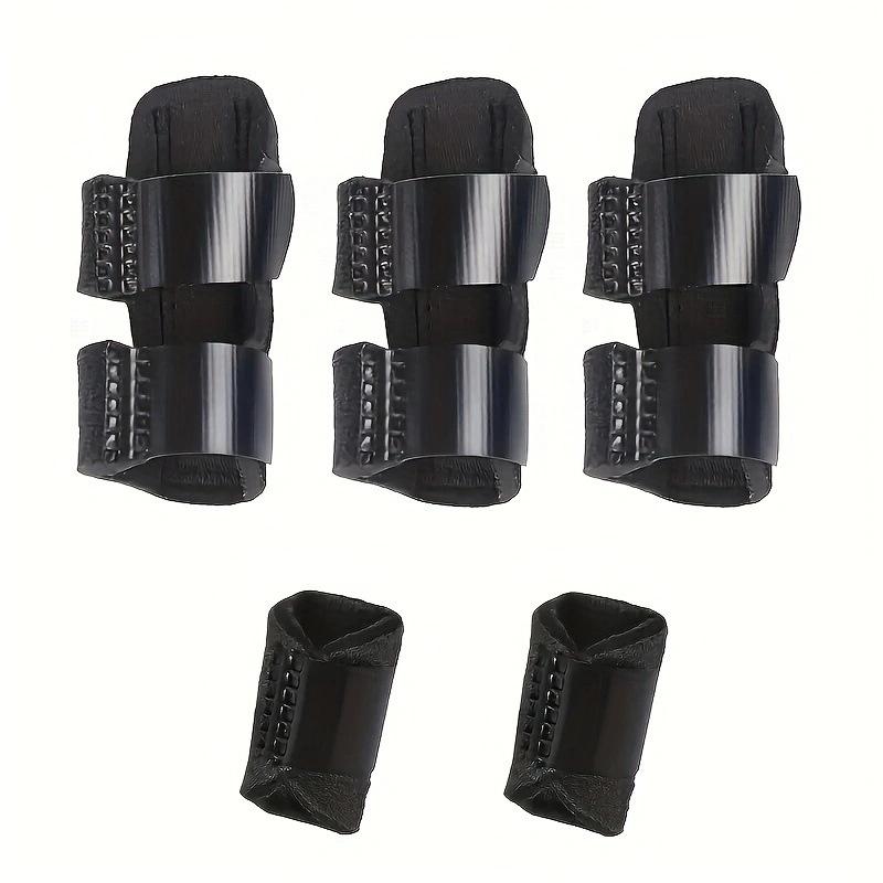 Adjustable Finger Five-piece Set Breathable Correction and Fixation Finger Guard Set Sports Protective Gear with Velcro