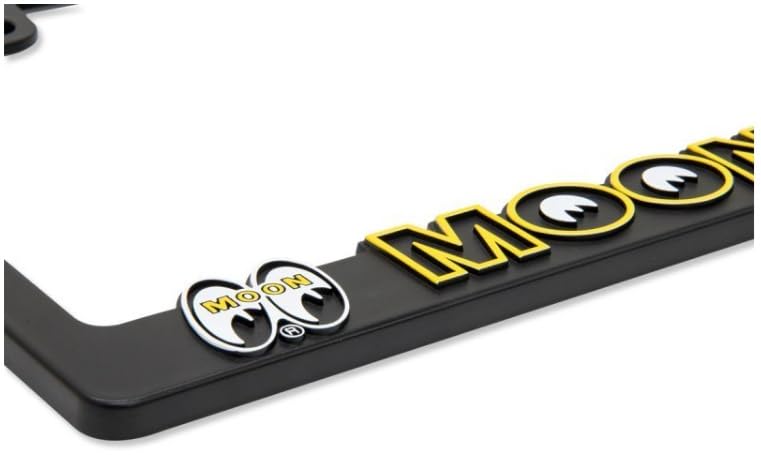 [Set of 2] MOONEYES 3D Number Plate Frame, Mooneyes Dress-Up, Compliant with New Standards