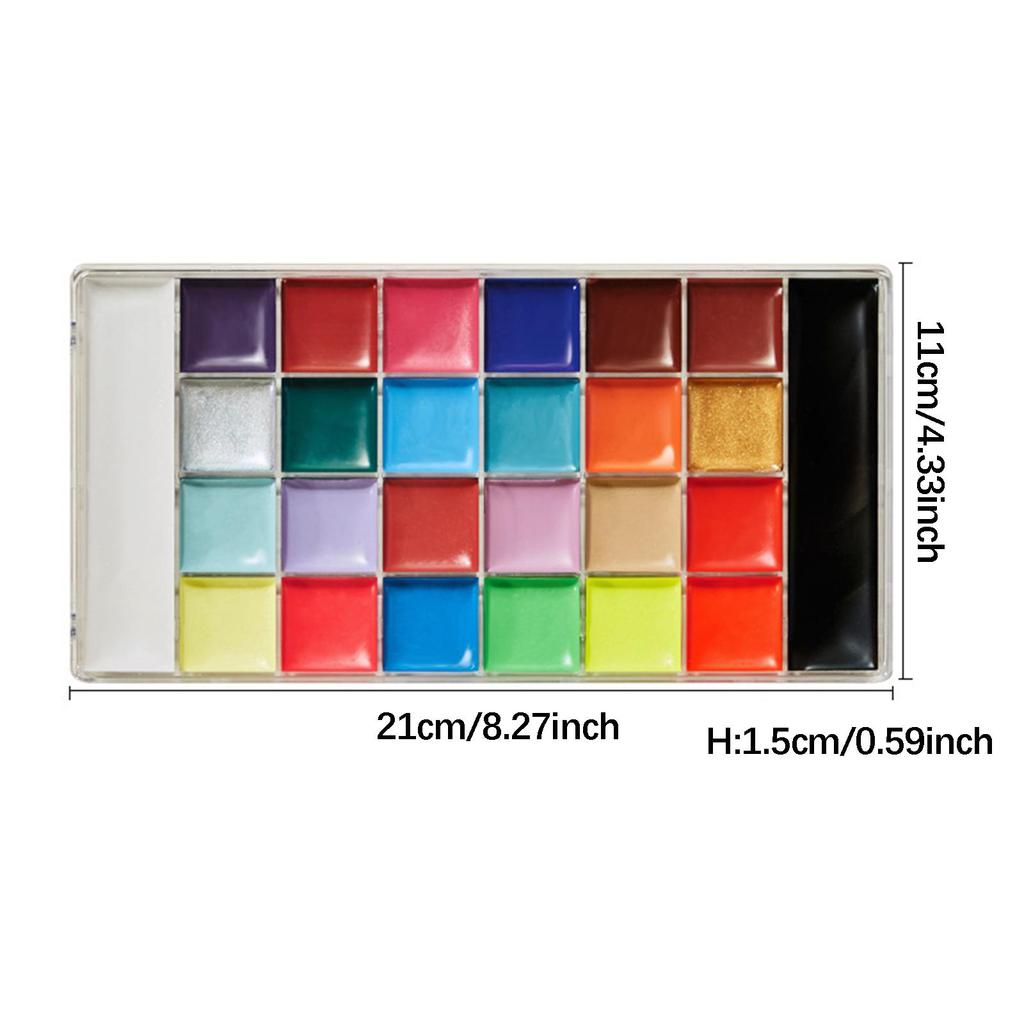 Face Painting Supplies Paint Palette for Costumes Cosplay