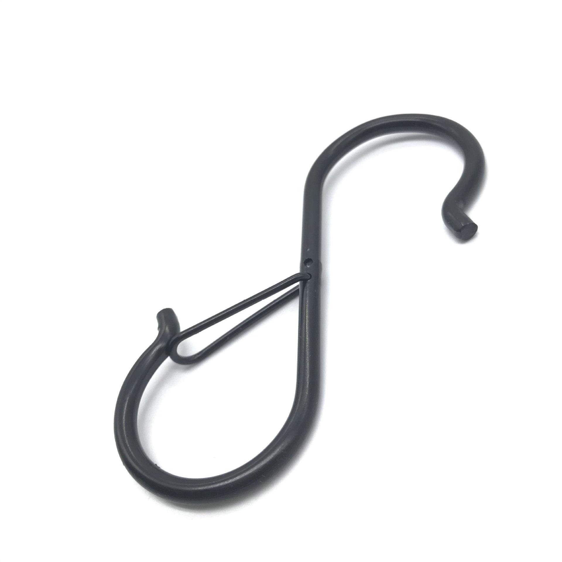 

1 шт., крючок S-образной формы из нержавеющей стали, многофункциональные перила для кухни, спальни, S, вешалка, застежка, держатель, крючки, подвесные инструменты для хранения