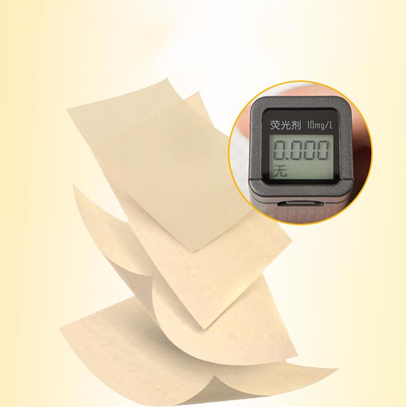 60 ks/balení Přírodní bambusové měkké papírové ubrousky na stolní večeři Papírové kapesníčky Nové