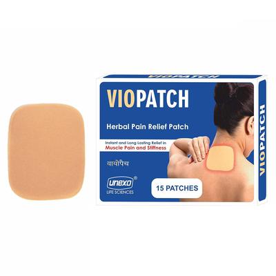 Parches para aliviar el dolor y la rigidez muscular (15 piezas), Parche herbal para aliviar el dolor muscular y la rigidez (15 piezas),  Viopatch