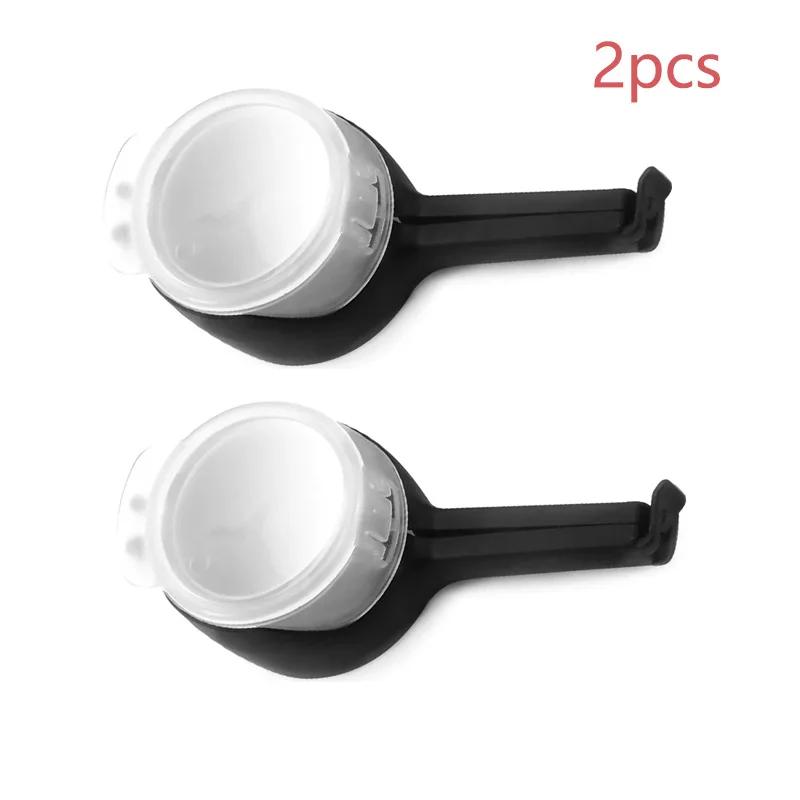 Food Preserving Bag Closure Clip Oat Dispense Spout Snack Bag Clip Moisture Seal Clip Fresh Keeping Sealer Clamp Kitchen Gadget