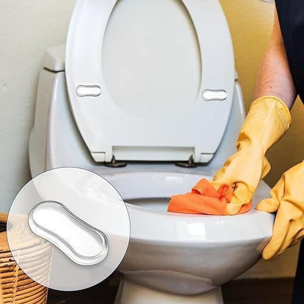 Anti-collision Pads Toilet Seat Bumpers Toilet Seat Bumpers Transparent Waterproof Noise Reduction Flexible Padding