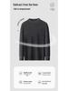 Hengyuanxiang Men's Wool Blend Thickened Round Neck Sweater