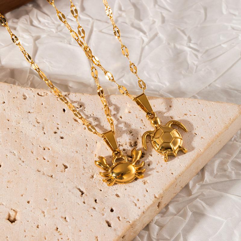 European & American New Ocean Style Titanium Steel Clavicle Necklace: Chic, Versatile, High-End Women's Bestseller