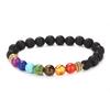 Volcanic Stone Natural Stone Agate Stone Beaded Bracelet Bracelet