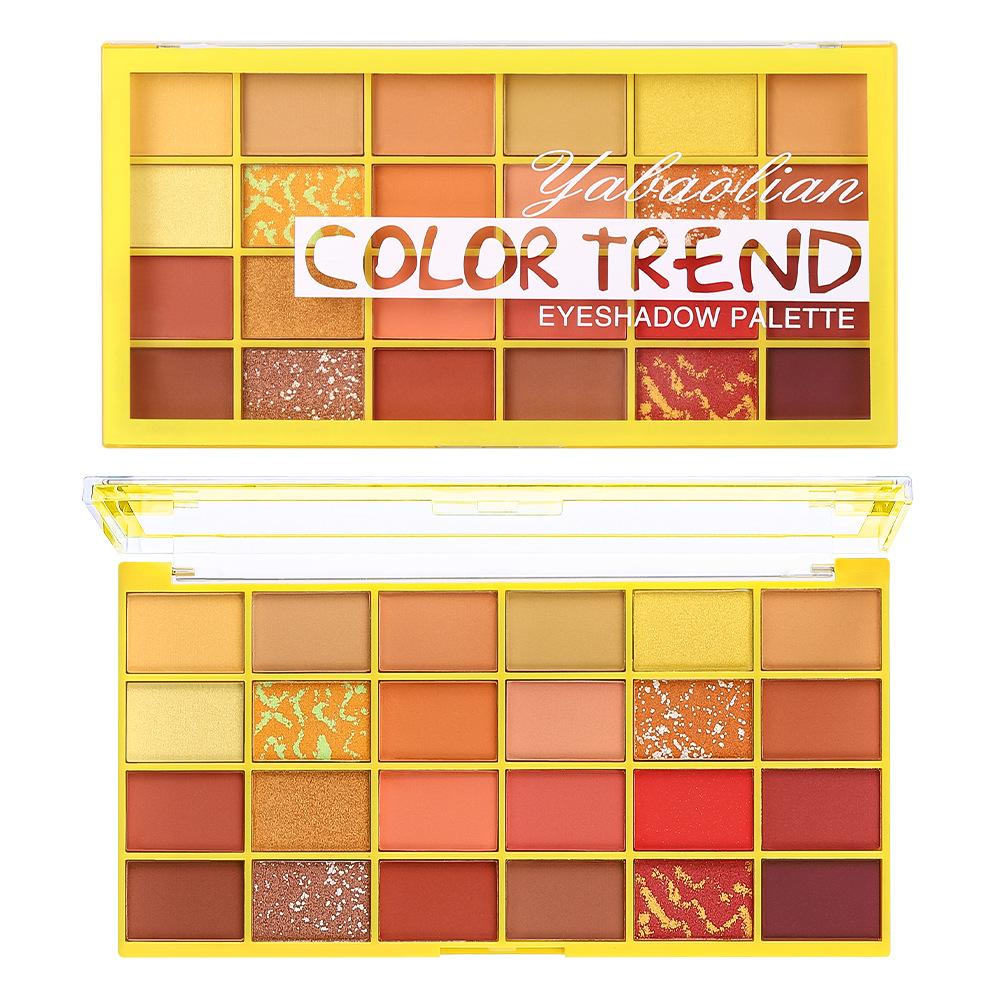 

Прозрачная палитра теней для век из 24 цветов. Перламутровые матовые тени для век с эффектом землистого оттенка. 28g