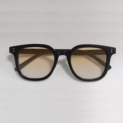 Lunettes de soleil rétro marron tendance - Style coréen fin pour hommes et femmes