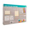 Kit créatif - Customise un sac et une trousse en coton - A partir de 6 ans