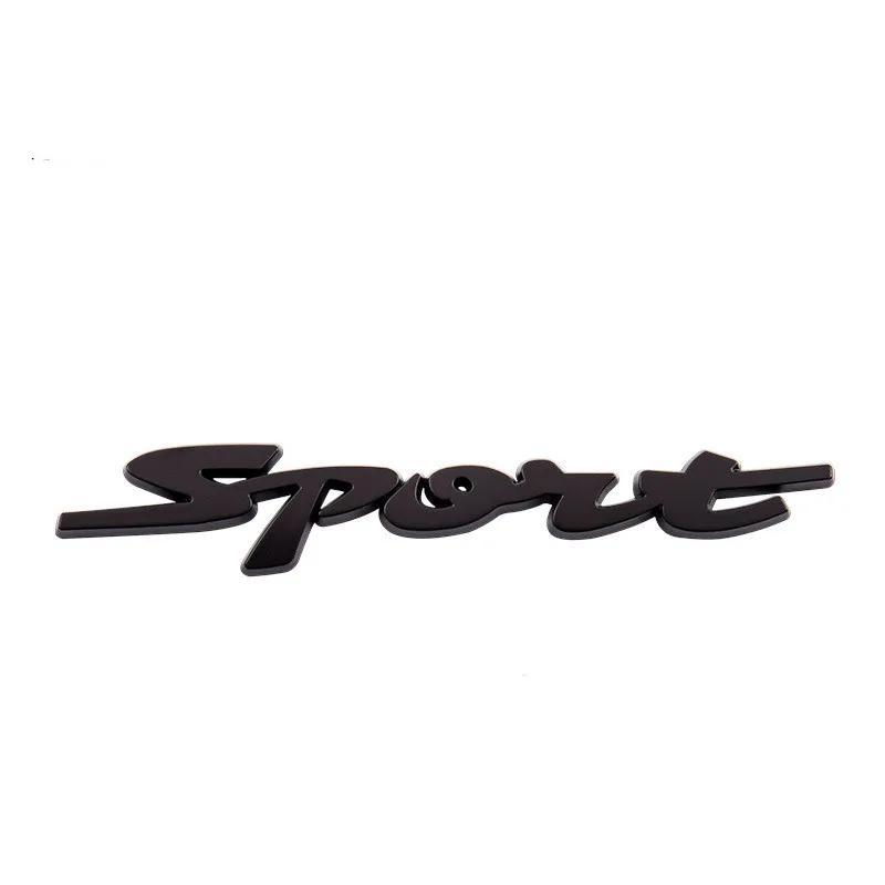 3D Metal Sport Logo Car Letters Fender Trunk Emblem Badge Decal Car Sticker