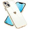Protective Case - PROSHOP - iPhone 13 - Soft TPU - Luxury Shockproof - Heart Pattern