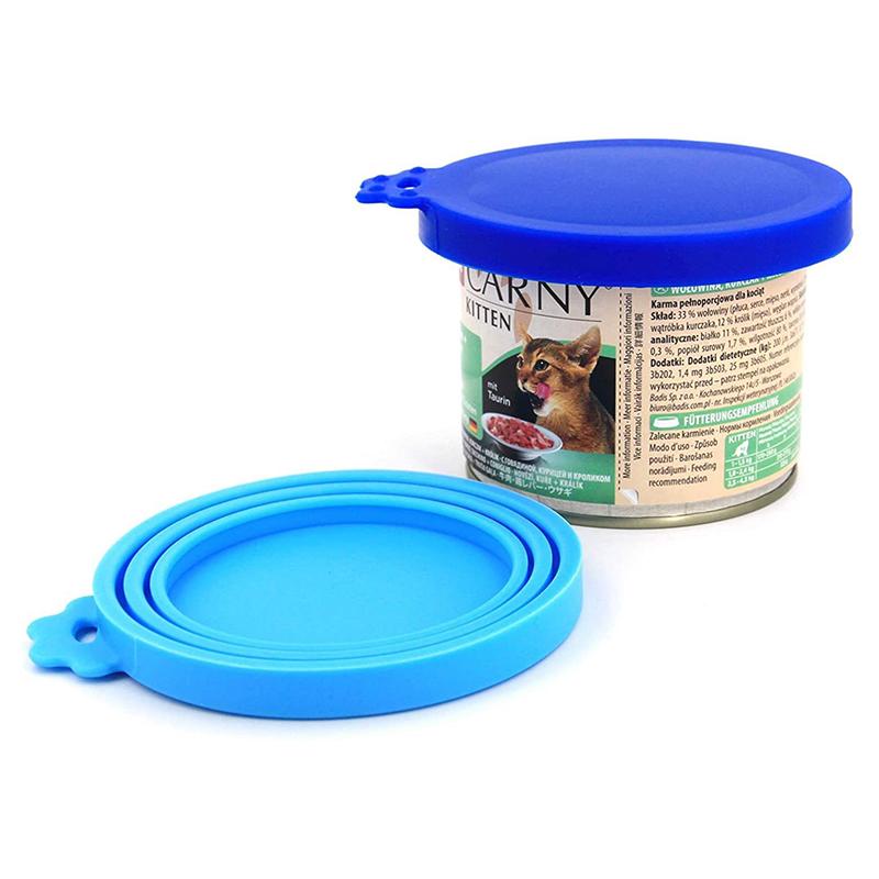 1PC Allgemeine Lagerung frische lebensmittel Dichtung deckel Tierbedarf Katzenfutter hundefutter silikon pet können deckel