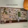 Self-Adhesive Felt Wall Sticker & Message Board for Photos & Decorations