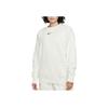 Nike Solid Color Crew Neck Pullover Fleece Sweatshirt Women Tops Sail-White DQ5734-133