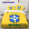 CBF Brasil Pattern Bedding Home Decoration Birthday Gift (1 * Duvet Cover + 2 * Pillowcase, Without Core)