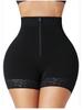 Plus Size High Compression Tummy Control Shaper Pants with Zipper and Hook for Waist Training and Hip Lift