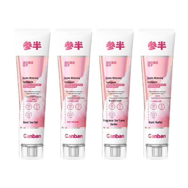 

Canban Zeolite Whitening Toothpaste 4-Pack