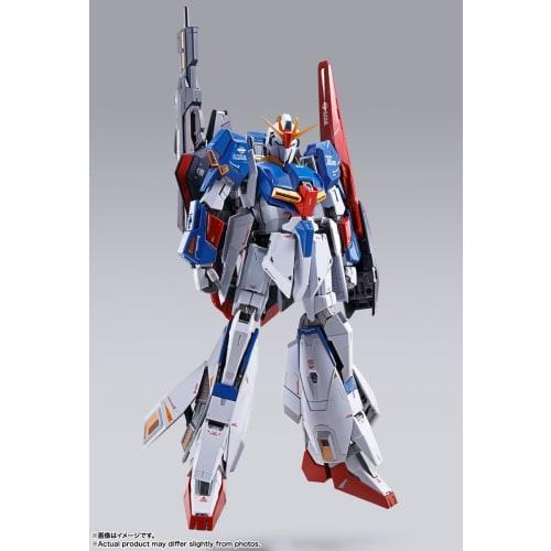 TAMASHII NATIONS METAL BUILD Mobile Suit Z Gundam Zeta Gundam, Approximately 190mm, PVC, ABS, and Die-cast Painted Action Figure