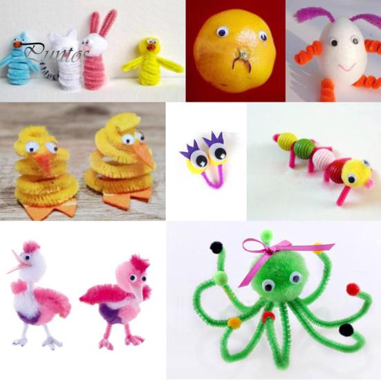 1 Pair 5cm/7cm/10cm/12cm/15cm Refrigerator Magnets Self Adhesive DIY Synthetic Resin Black White Googly Eyes  Fridge Stickers Scrapbook Accessory