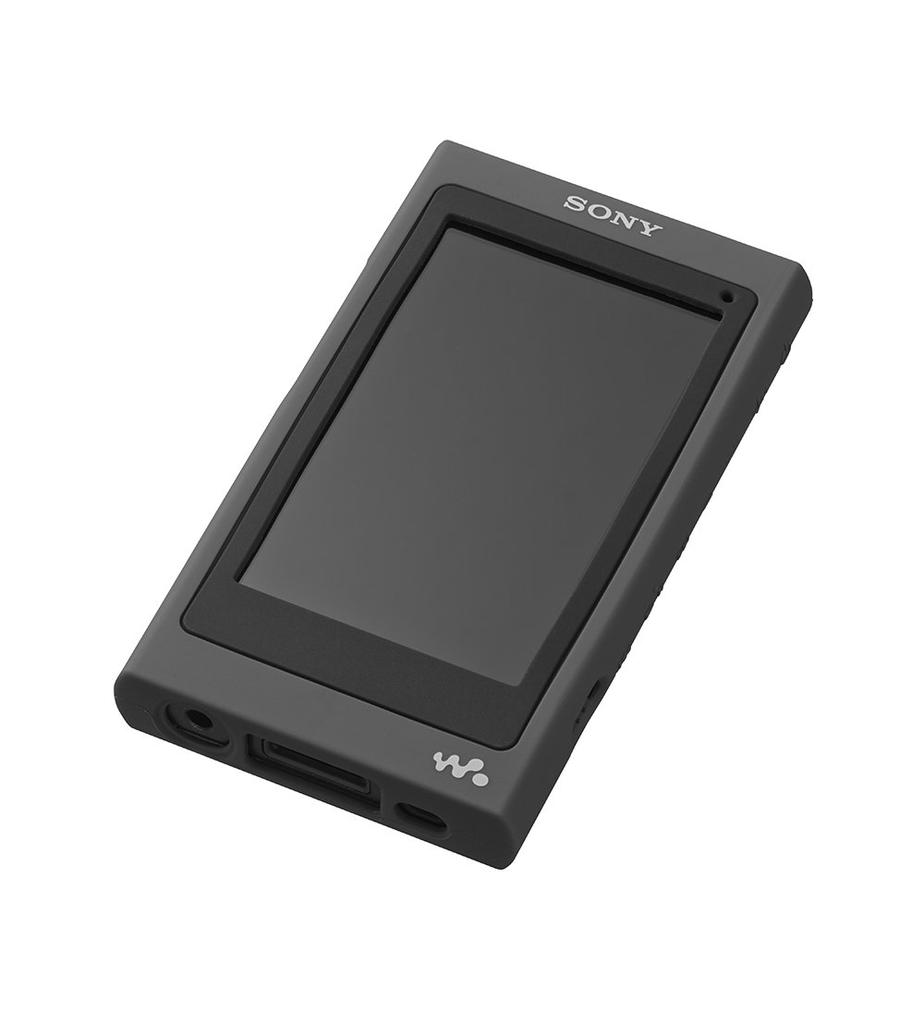 Sony Walkman Genuine Silicone Case Charcoal Black B for NWA30 Series CKM-NWA30 CKM-NWA30