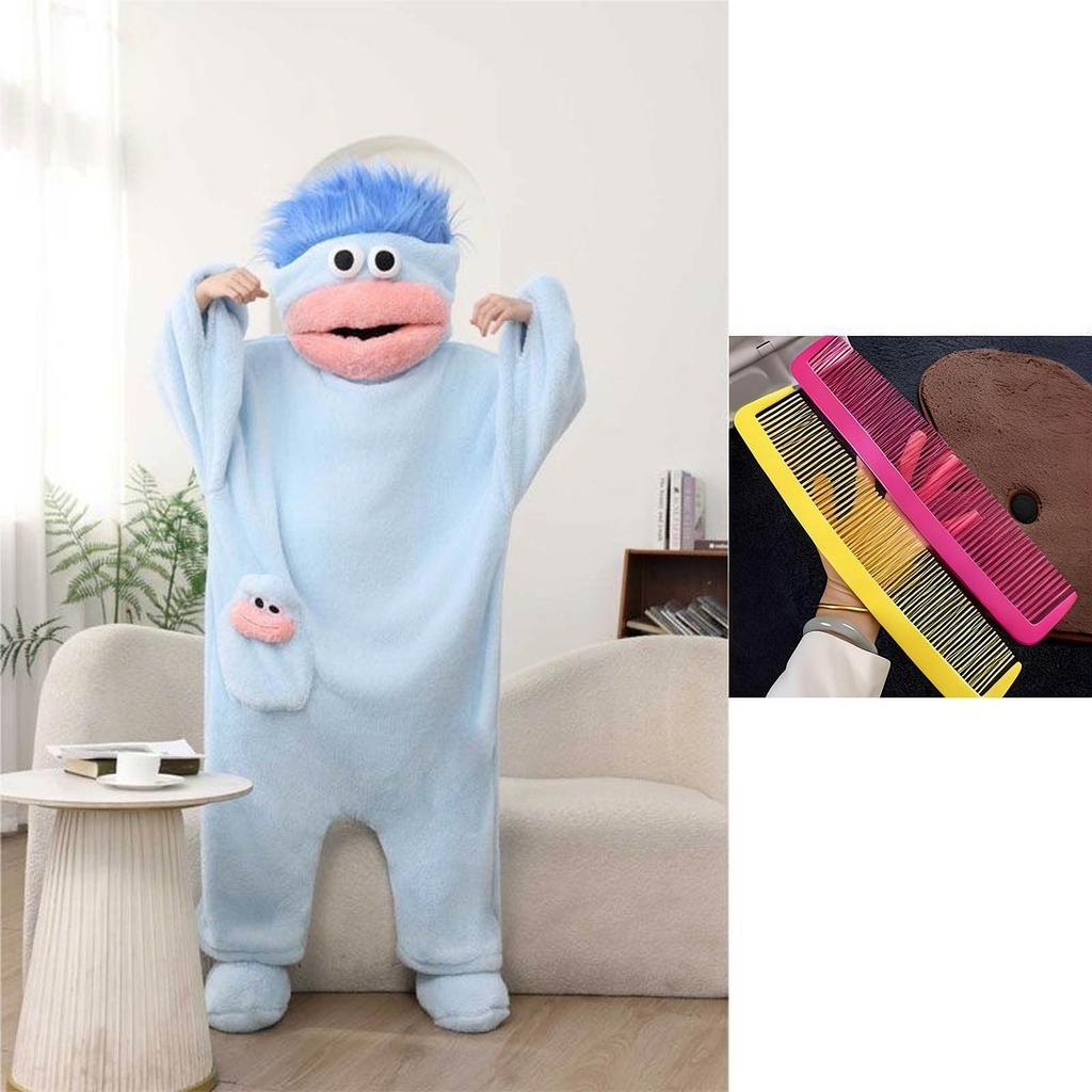 Schattige Cartoon Grappige Bijpassende Koppel Pyjama's Voor Volwassenen En Jongeren