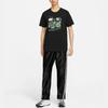 Nike Letter Logo Solid Color Crew Neck Short Sleeve T-Shirt Men Tops Black DZ2688-010
