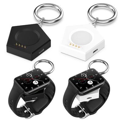 Magnetic Charger Charging Base with Keychain Micro-USB / Type-C Port for Oneplus Watch2 For OPPO Watch X/4 Pro/3 Pro/3/2/SE