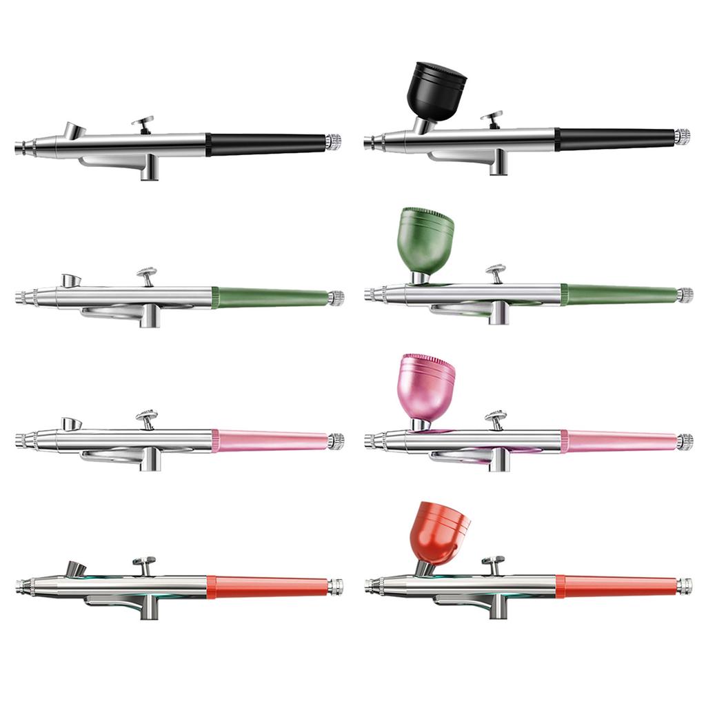 Multipurpose 0.3mm Nozzle High Pressure Airbrush Guns for Painting Model Making Makeup Styling and Wall Decoration