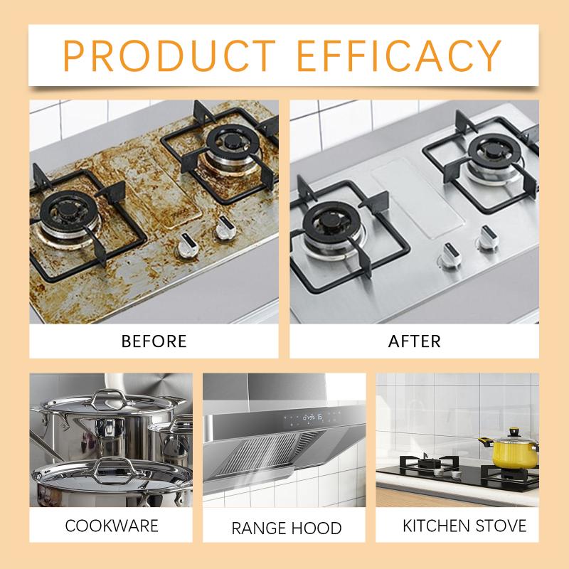 120Ml Foam Cleaner Kitchen Grease Cleaner Stain Remover Cleaner Spray Magic Kitchen Degreaser Products Kitchenware Degreaser