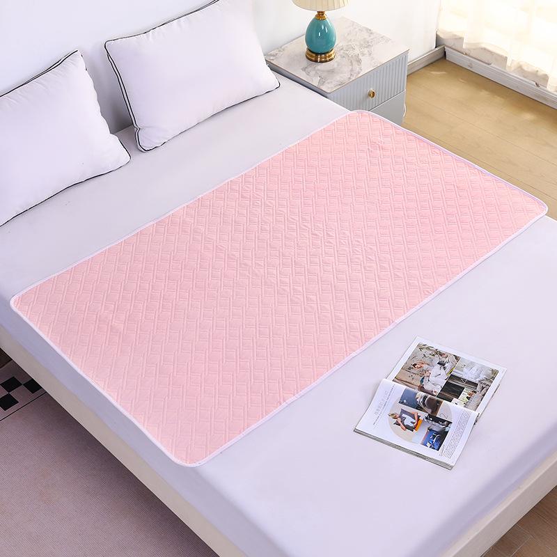 Washable Leakproof Incontinence Pad - Four-Layer, Large Size for Elderly, Hospital, or Dorm Use