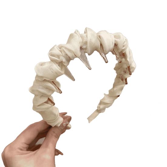 Retro High Skull Headband Double Wear Flexibility Hairband Comfortable Stable Reversible Head Band Hair Accessories