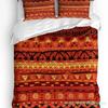 Africa Silhouette Elephant Giraffe Duvet Cover 3pcs Bedding Set Home Textile Quilt Cover Pillowcases Room Bedding Set No Sheet