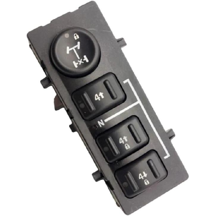 Riloer 4X4 Transfer Case Selector Switch, 4 Wheel Drive Selecto Replacement, Compatible with Hummer H2 2003-2007,19259310, 15127829