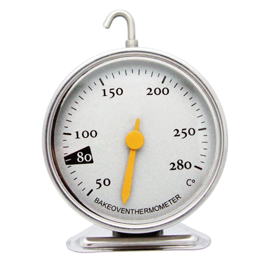

BBQ Thermometer Stainless Steel Oven Thermometer with Heat Resistant Glass 50 to 280 Celsius for Baking Roasting China Mainland