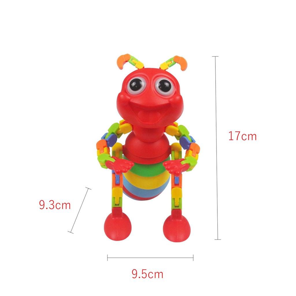 3D Slug Fidget Toy Colorful Slug Snail Creative Twist Anti Stress Toy All Ages Relief Anti-Anxiety Sensory Toys for Children