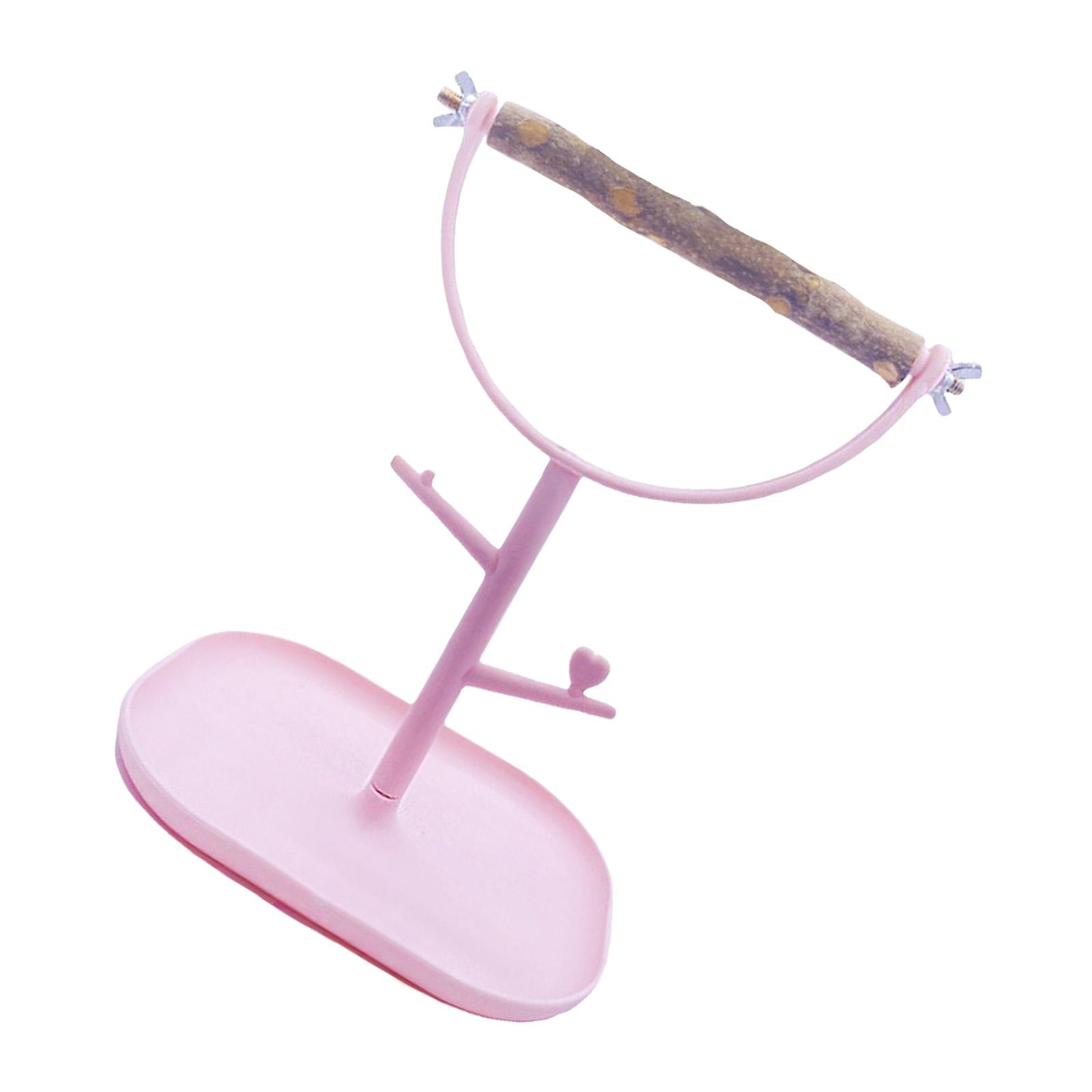 

Стойка-жердочка для птиц со съемным подносом и тренировочной стойкой для волнистых попугайчиков, корелл, маленьких и крупных птиц, настольная игровая площадка A