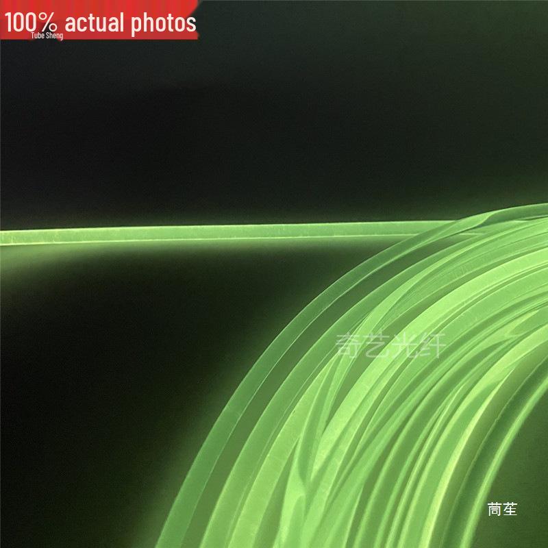 Bright Optical Fiber Car Ambient Light Strip, MMA Transparent Soft Plastic