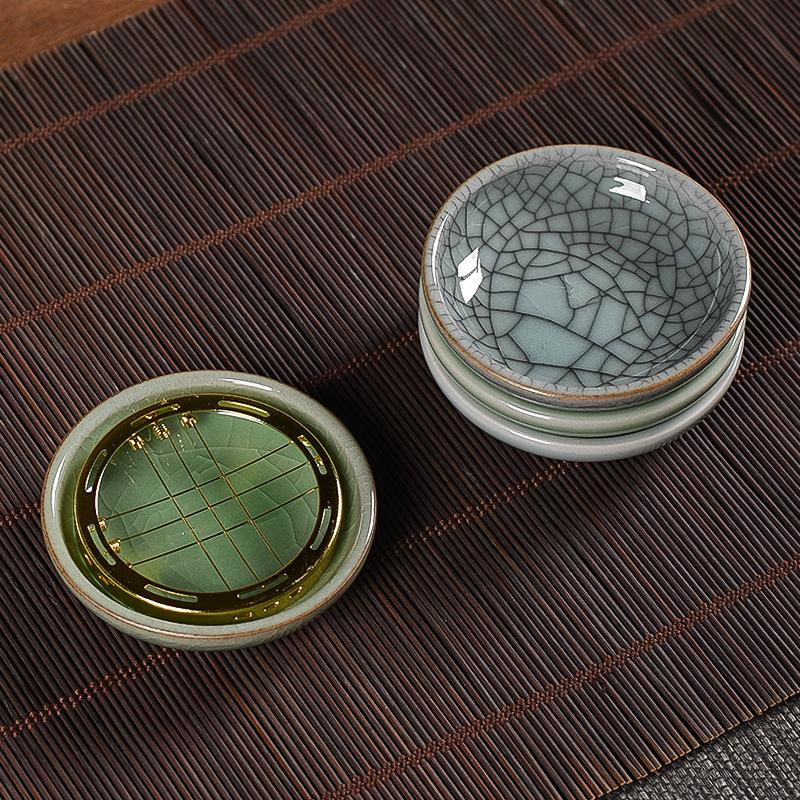 Celadon Charcoal Longquan Ceramic Dish: Seasoning, Sauce, Incense, Charcoal Stand, Vinegar, Ink Dish.