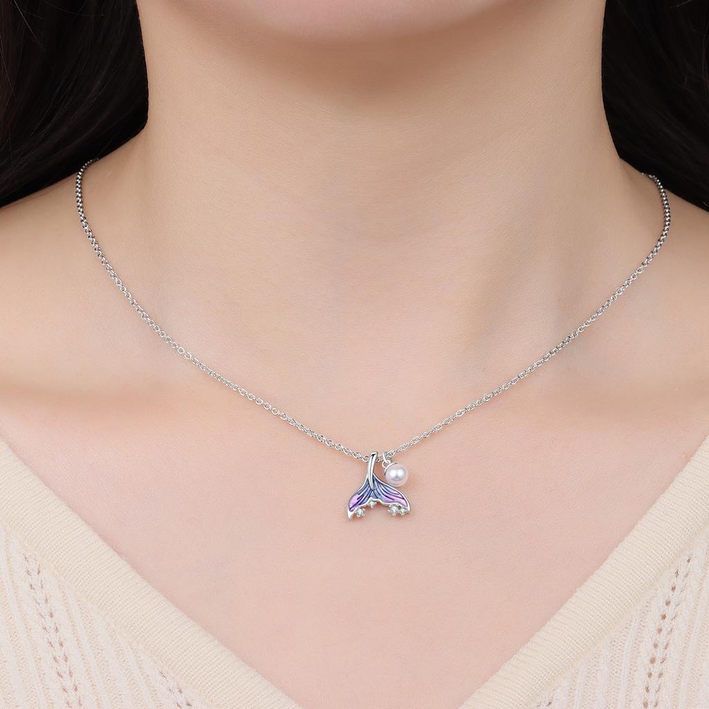 Simple Ocean Creature Pet Paw Print Butterfly Elephant Necklace Pendant Jewelry