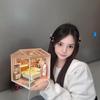 Small Town Diary DIY Dollhouse Miao Miao Series 3D Assembled Building Blocks Toys