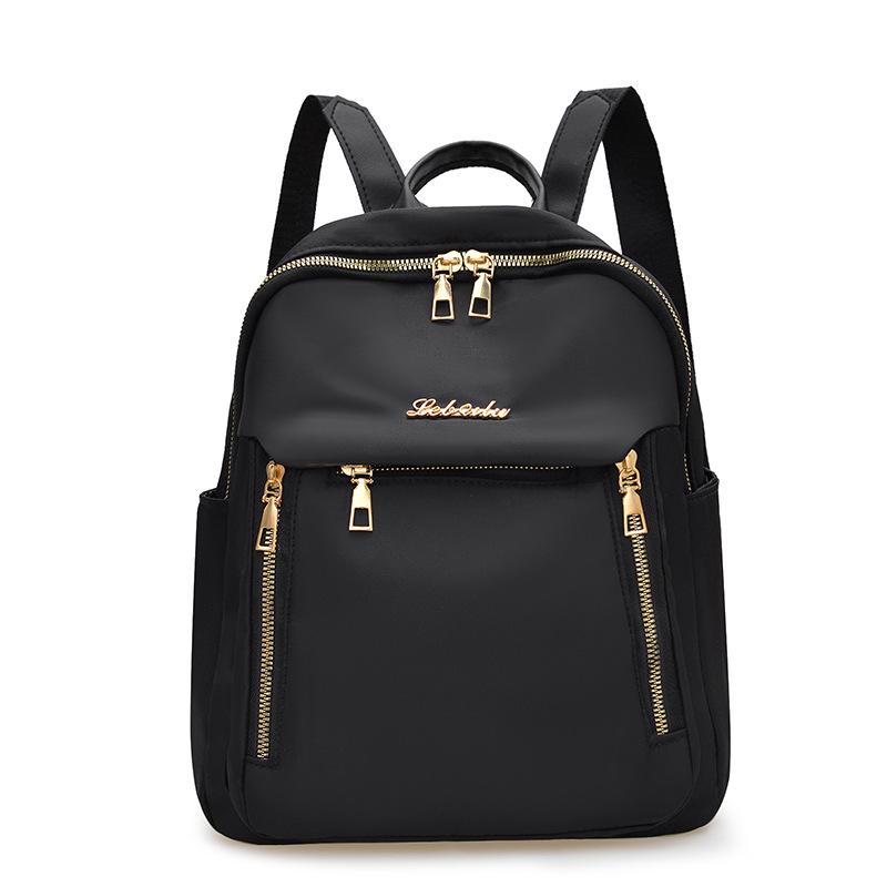 

Women s Oxford Cloth Embroidered Backpack - Large Capacity, Fashionable, Perfect for Work and Commute
